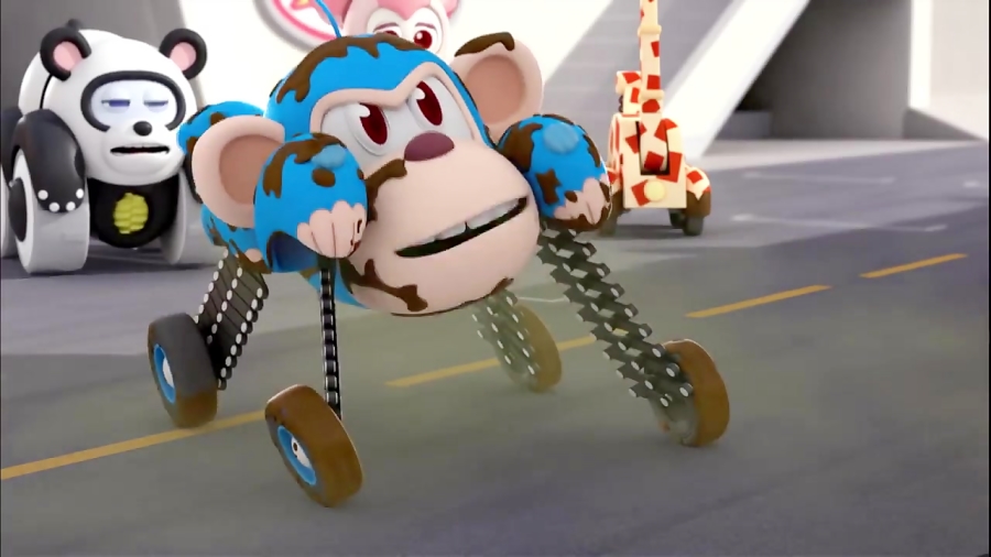 انیمیشن ماشین های ناقُلا Vroomiz - فصل 2 قسمت 8